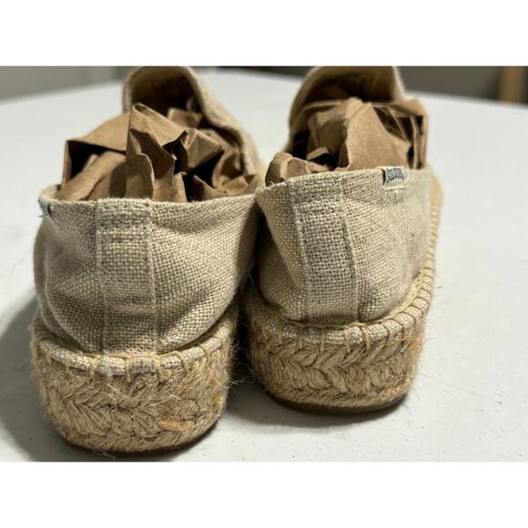 Soludos Italian Aperol Spritz Espadrille Slip On Shoes Size 8 - Picture 5 of 9
